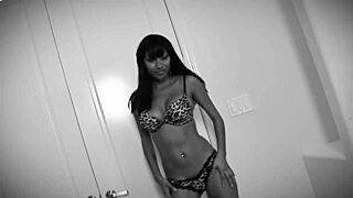 Skinny ebony lesbians rip clothes and dive into wet pussy action