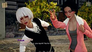 The intriguing story of my bully becoming my lover in this homemade 3D video