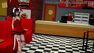 The intriguing story of my bully becoming my lover in this homemade 3D video