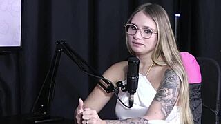 I wanted to spice things up, so I turned content creator with hard vids... Naty Varga in sheer red!