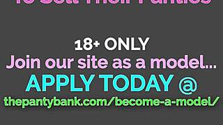 This 18yo blonde teen amateur shows off her amazing butt and boobs. She vibrates her pink pussy for the panty bank.