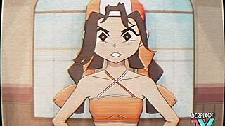 Eri-Chan’s Steamy Home Workout Turns Into Wild Hentai Action