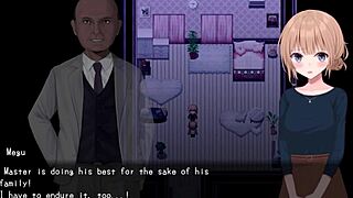 When the new wife meg falls in this hentai game part 1