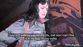 Public agent offers street cash for suck and fuck on big dick