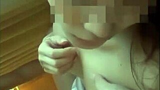 Young Japanese wife cheats on her husband at home