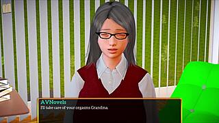 Exploring My New Family in Erotic Hentai Game