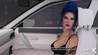 Acting Lessons Girlfriend Kisses Girlfriend In 3d Anime Game