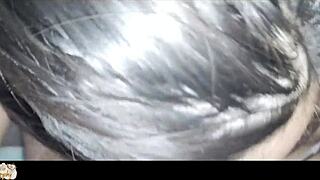 Just banging her tight Latina pussy, getting it all wet with my cock.