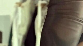 A beautiful bride masturbates in her friend’s room while taking a shower