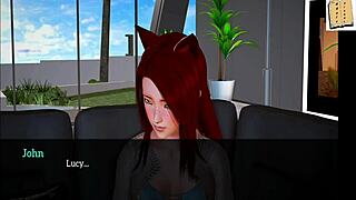 my new family 195: redhead erotic hentai game with big tits