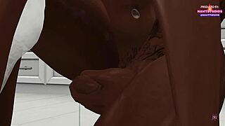 I saw mae fucking her step-brother moriah in the shower early morning