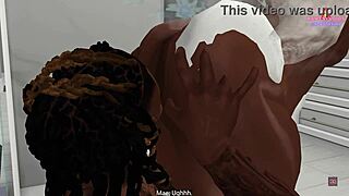 I saw mae fucking her step-brother moriah in the shower early morning