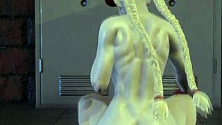 Cammy takes it deep in every hole with wild moans