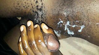 Releasing my load felt amazing after seeing my gay neighbor’s close-up ass picture.