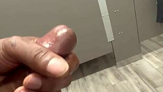 Home Depot Bathroom Jerkoff Caught on Camera