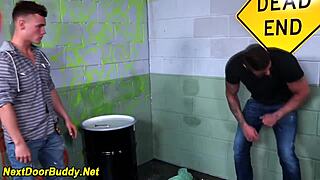 amateur gay trio assfucks with cumshot blowjob