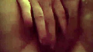 Fat Mommy Massages Her Juicy Pussy