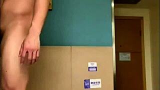 me and my handsome asian twink goin’ bareback doggystyle hard