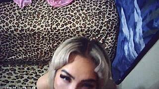 what's happening backstage with Maxxx Loadz and AZN blonde in hardcore interracial?