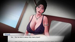 friend in cartoon getting naked and masturbating with cock and cum