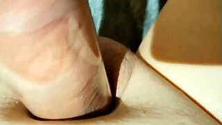 A chubby Finnish gay masturbates at home