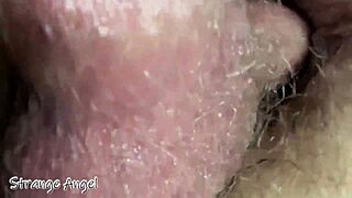 Extra closeup gay penetration in tight hairy boy pussy tonight