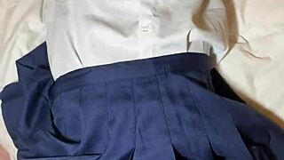 Young Thai girl gets rough fucked by tourist in uniform