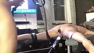 First anal scene with a German BDSM couple