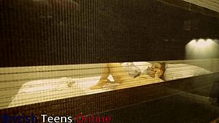 Alternative beauty enjoys public pleasure with her wife