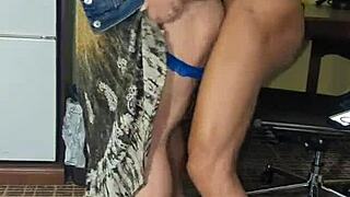 My wife's tight pussy gets destroyed by a BBC
