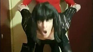 Married woman’s secret: girl fucks crossdresser