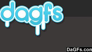 Dagfs - Awesome Girlfriend Sucks Tiny Dick Dry.