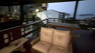 Fudendo Com A Novinha Casada Na Varanda Ao Ar Livre Sem Ligar Pra Nada!