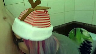 Young European redhead's taboo holiday fantasy: cum in mouth