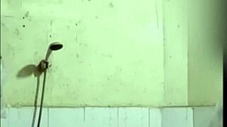 Video Call Sex on WhatsApp While She's in the Shower