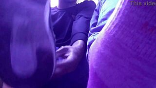 he shows his new pink socks and tired feet