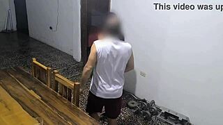 Cheating housewife gets a big cock in her pussy