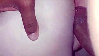 Little White Girl Moans on Monster Cock