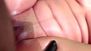 Married woman with an amazing slim body gets some big black cock in her vagina