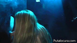 Marlen Doll in hot action in a Spanish glory hole scene