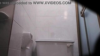 Beautiful Colombian bride in sexy lingerie in homemade video