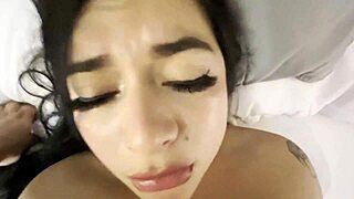 Beautiful Latina gets her big ass fucked by roommate