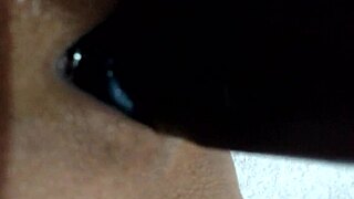 Homemade video of amateur wife playing with sex toy