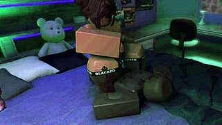 Femboy gets locked up and has rough sex with BBC in different positions