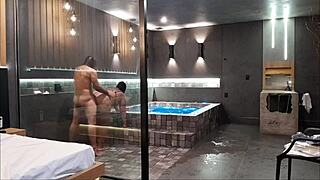 Levei minha amiga pro motel de luxo, ela liberou tudo!