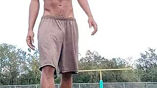 Beautiful Mature Woman With Brown Eyes Working Out