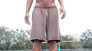 Beautiful Mature Woman With Brown Eyes Working Out