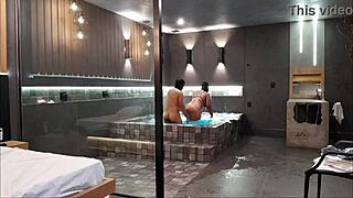 Levei minha amiga pro motel de luxo, ela liberou tudo!