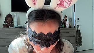 A beautiful bride to be sucks my penis and wants to have sex with me