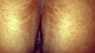 Caution Slippery When Wet Amateur Couple Backshots Creamy Pussy?